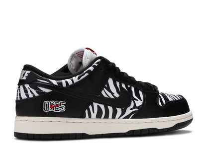 Nike SB Dunk Low Quartersnacks Zebra